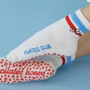 Vintage Style Pilates Grip Socks